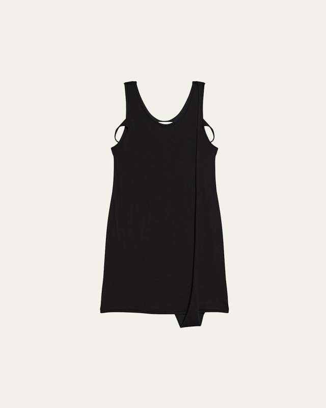 Pointelle Polo Dress